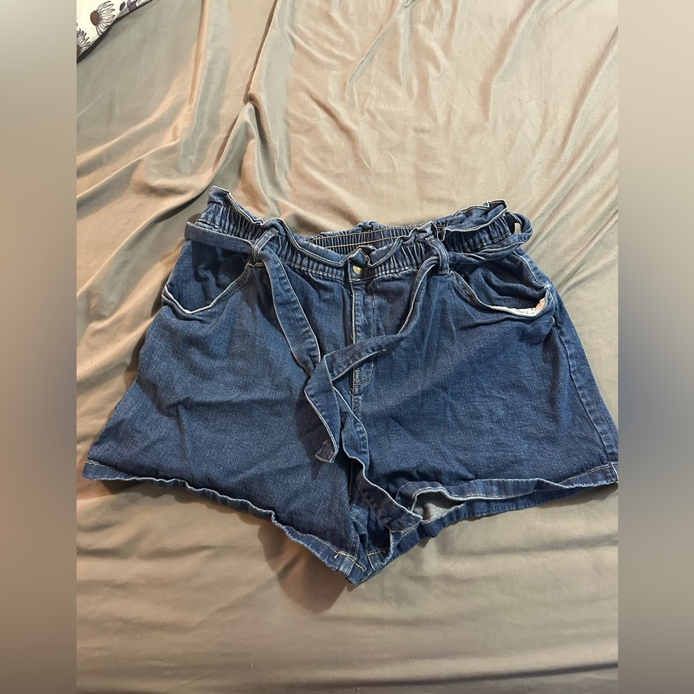 Denim Blue Women's Shorts